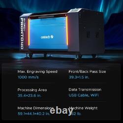 OMTech Pronto 90W Autofocus CO2 Laser Engraver & Cutter with Water Chiller -Used
