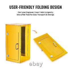 OMTech Protective Cover Acrylic Safety Enclosure with Interlock for Fiber Laser