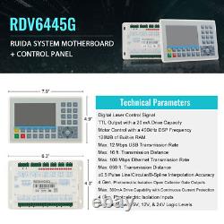 OMTech RDC6445S Mainboard & Control Panel Kit Replacement for Laser Engravers