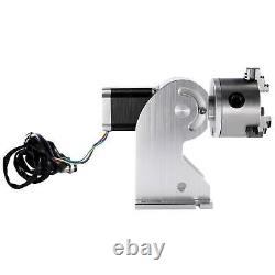 OMTech Rotaion Axis Rotary Axis for 20W 30W 50W 60W Fiber Laser Marking machine