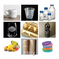 OMTech Rotary Axis Attachment Cylinder Rotary for 40W CO2 Laser Engraver Marker