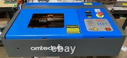 OMTech SH-G3020 CO2 Laser Engraver Machine 110V, 40W, 300x200mm