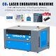 Omtech Upgraded 50w 12x20 Co2 Laser Engraver Cutter With Rotary Axis A & Ruida