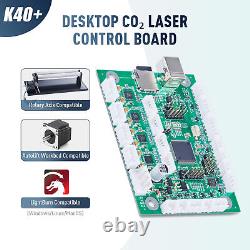 OMTech Upgraded Mainboard for K40 40W CO2 Laser Engraver with LightBurn Rotary