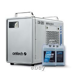 OMTech Water Chiller CW-5200 for CO2 Laser Engraver Cutter with Laser Coolant