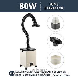 OMTech XF-180 80W Fume Extractor 3 Filter Air Purifier for Laser Cutter Engraver