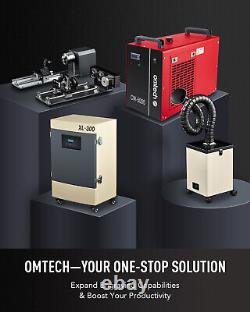 OMTech ZF2028-60 CO2 Laser Engraver Cutting Machine with CW-5000 Water Chiller