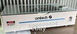 OmTech Polar 50W 12×20 Desktop CO2 Laser Engraving Cutting Machine withRotary USED
