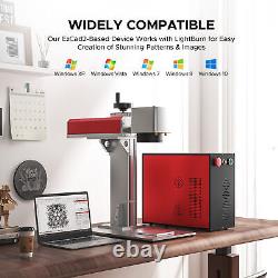 Preenex 30W JPT MOPA Fiber Laser Marker Marking Engraving Machine with 6.9x6.9