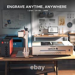 Preenex 30W JPT MOPA Fiber Laser Marker Marking Engraving Machine with 6.9x6.9
