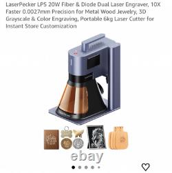 Refurbished LaserPecker LP5 20W Fiber Laser Engraver Cutter Metal 10X Faster