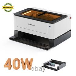 Refurbished LaserPecker LX2 40W Enclosed Laser Engraver Cutter Rotary Bundle