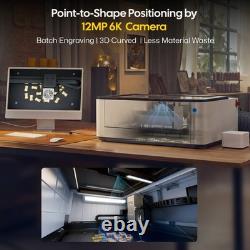 Refurbished LaserPecker LX2 40W Enclosed Laser Engraver Cutter Rotary Bundle