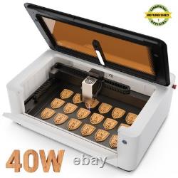Refurbished LaserPecker LX2 40W Enclosed Laser Engraver Cutter Rotary Bundle
