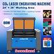 Secodnhand 80w 24x35 Co2 Laser Engraver Cutter Machine W 5200 Water Chiller