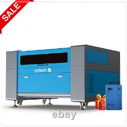 Secondhand 100W CO2 Laser Cutting Engraving Machine with CW-5202 Water Chiller