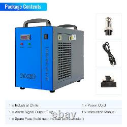 Secondhand 100W CO2 Laser Cutting Engraving Machine with CW-5202 Water Chiller