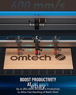Secondhand 100W CO2 Laser Cutting Engraving Machine with CW-5202 Water Chiller