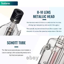 Secondhand 100W YL A SERIES CO2 Laser Tube f/CO2 Laser Engraver 130W Max Output