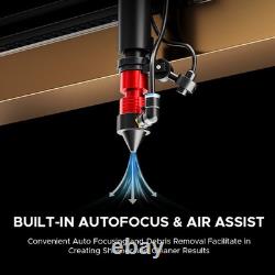 Secondhand 130W 35x55 CO2 Laser Engraver Cutter with Autofocus Autolift Air Assist