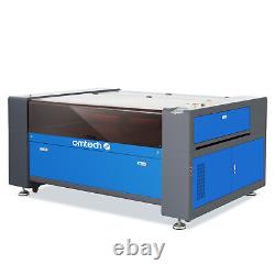Secondhand 130W 55x35in CO2 Laser Engraving Machine Cutter w Water Chiller