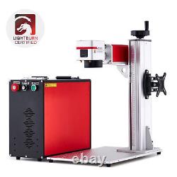 Secondhand 20W Fiber Laser Engraver Marker Etching Machine LightBurn Compatible