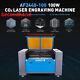 Secondhand 24x40 100w Co2 Laser Cutter Engraver Autofocus Cw5200 Water Chiller