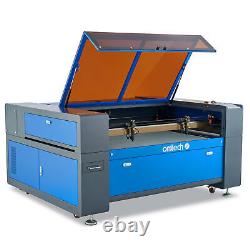 Secondhand 2Head CO2 Laser Engraver 35x50 Laser Cutter 2 130W Tubes Ruida Panel