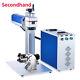 Secondhand 30w 6.9x6.9 Fiber Laser Marking Machine Metal Engraver W Rotary Axis