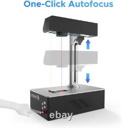 Secondhand 30W 6 x 6 Fiber Laser Marking Machine with Autofocus & EzCad