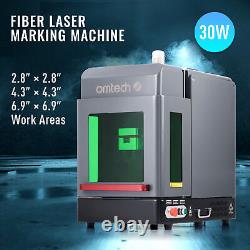 Secondhand 30W Fiber Laser Engraver 70x70 110x110 175x175 Engraving Area