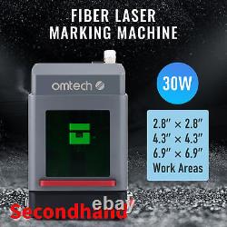 Secondhand 30W Fiber Laser Machine for 70x70 110x110 175x175 Metal Marking