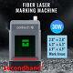 Secondhand 30w Fiber Laser Machine For 70x70 110x110 175x175 Metal Marking