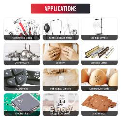 Secondhand 30W JPT MOPA 7x7 Fiber Laser Marking Engraving Machine with Rotary Axis