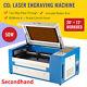 Secondhand 50w 20x12 Co2 Laser Engraver Cutting Engraving Machine Wrotary Axis