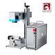Secondhand 50w 7x7 Jpt Fiber Marking Machine W Rotary Axis For Metal Silver Gold