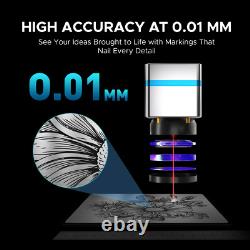 Secondhand 50W Fiber Laser Engraver 5.9x5.9 Metal Marking Machine