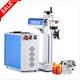 Secondhand 50w Raycus Fiber Laser Marking Engraving Machine 8&times;8 In W Rotary Axis