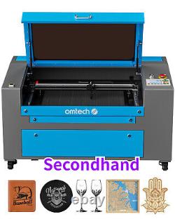 Secondhand 60W 16x24 CO2 Laser Cutter Engraver Marker with Built-in Water System