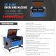 Secondhand 60w 20x28co2 Laser Cutter Engraver Ruida With Cw-5200 Water Chiller