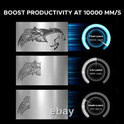 Secondhand 60W 5.9x5.9 MOPA Fiber Laser Engraver for Metal Color Marking