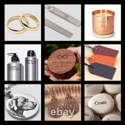 Secondhand 60W Fiber Laser Engraver Marker for Metal Color Marking