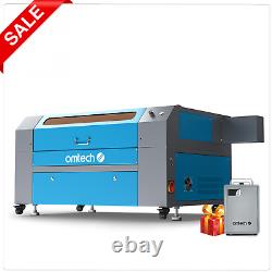 Secondhand 80W 20x28CO2 Laser Engraver Engraving Cutter CW5201 Water Chiller