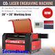 Secondhand 80w Co2 Laser Cutting Engraving Machine Co2 Laser Engraver 28x20 Bed