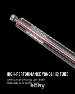 Secondhand 80W CO2 Laser Cutting Machine with28x20 Bed Autofocus&Ruida Controls