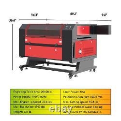 Secondhand 80W CO2 Laser Engraver Cutting Machine with 20 x 28 Working Area