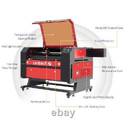 Secondhand 80W CO2 Laser Engraving Cutting Marking Machine w 28x20 Bed Autofocus