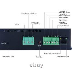 Secondhand OMTech 80W 110V CO2 Laser Power Supply for Laser Engraver Cutter LCD