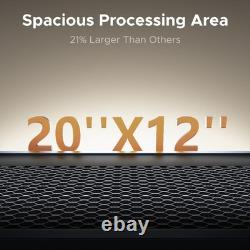 Secondhand Polar 12×20 55W CO2 Laser Cutter Engraver Engraving Cutting Machine