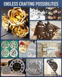 Secondhand Pro 150W 34x54 Hybrid Laser Machine for Metal Acrylic Wood Cutting